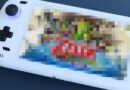 Zelda: Wind Waker blurred on an AYN Odin 2